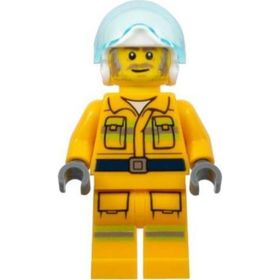 Lego CTY1369 Fire Reflective Stripes Mini Figür