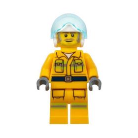 Lego CTY1369 Fire Reflective Stripes Mini Figür