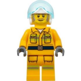 Lego CTY1369 Fire Reflective Stripes Mini Figür