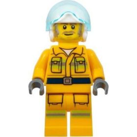Lego CTY1369 Fire Reflective Stripes Mini Figür