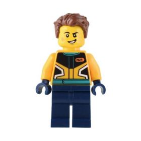 Lego CTY1536 Custom Car Garage Driver Male