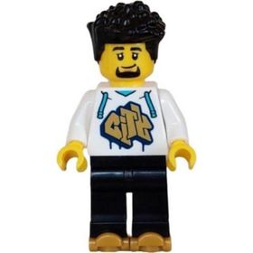 Lego CTY1625 Rollerskater Male Mini Figür