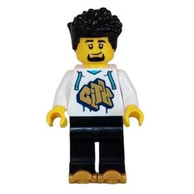 Lego CTY1625 Rollerskater Male Mini Figür