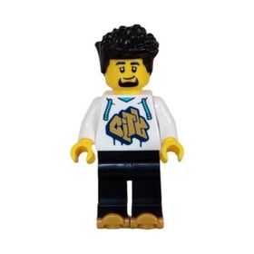 Lego CTY1625 Rollerskater Male Mini Figür