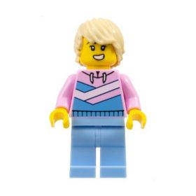 Lego CTY1642 Tuk Tuk Driver Female Mini Figür
