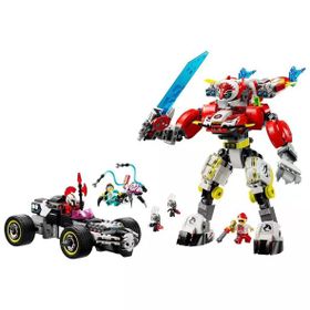 Lego Dreamzzz 71497 Cooper'ın Kaplan Robotu ve Zero'nun Hot Rod Arabası
