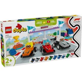 Lego Duplo 10445 F1 Takımı Yarış Arabaları ve Sürücüler