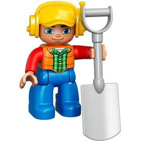 Lego Duplo LED10812 Kamyon ve Paletli Kazıcı
