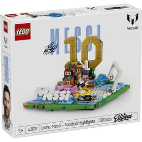Lego Editions 43011 Lionel Messi Unutulmaz Futbol Anları 10+ Yaş 500 Parça