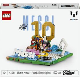 Lego Editions 43011 Lionel Messi Unutulmaz Futbol Anları 10+ Yaş 500 Parça