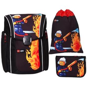 Lego Gear 16171 City Fire Extreme School Bag
