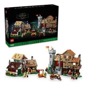 Lego Icons 10332 Medieval Town Square 3304 Parça Renkli Oyun Seti