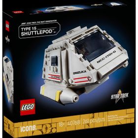LEGO Icons 40768 Star Trek Type-15 Shuttlepod 18+ Yaş 261 Parça