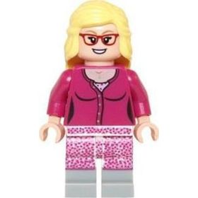 Lego IDEA018 Big Bang Theory Bernadette Rostenkowski Minifigür