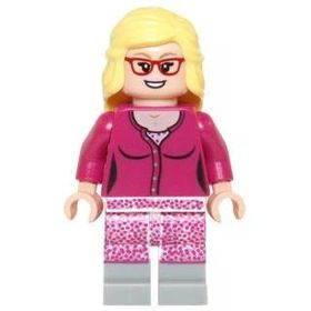 Lego IDEA018 Big Bang Theory Bernadette Rostenkowski Minifigür