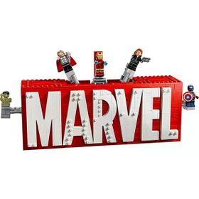 Lego Marvel 76313 Marvel Logo ve Minifigürleri