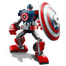 Lego Marvel Avengers 76168 Kaptan Amerika Robot Zırhı