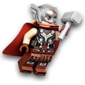Lego Marvel Mighty Thor Jane Foster Mini Figür