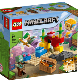 Lego Minecraft 21164 Mercan Kayalığı 92 Parça