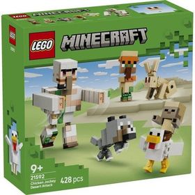 Lego Minecraft 21592 Tavuk Jokey Çöl Saldırısı