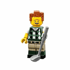 LEGO Minifigures 71023 Movie 2 Series : 12.Gone Golfin' President Business