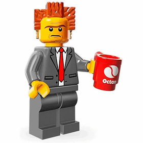 Lego Movie Seri 1 71004 President Figür Lego