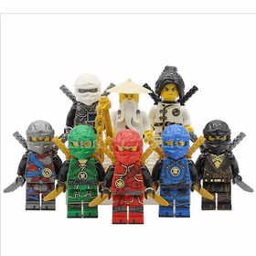 Lego Ninja 8 li Ninjago Figür Lego