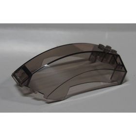 Lego Orjinal Aksesuar Moc Custom Windscreen 10x6x4 Şeffaf Siyah Cam Parçası Otomobil Uzay Aracı