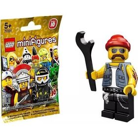 Lego Seri 10 71001 Motorcycle Mechanic Figür