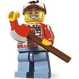 Lego Seri 5 8805 Lumberjack Figür Lego