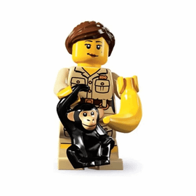Lego Seri 5 8805 Zookeeper Figür Lego