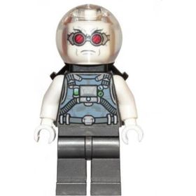 Lego SH0621 Mr. Freeze Pearl Dark Gray Minifigür