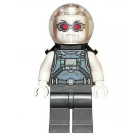 Lego SH0621 Mr. Freeze Pearl Dark Gray Minifigür