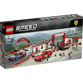 Lego Speed Champions 75889 Muhteşem Ferrari Garajı 841 prç