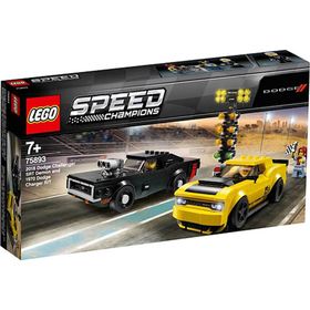 Lego Speed Champions 75893 2018 Dodge Challenger SRT Demon and 478 prç
