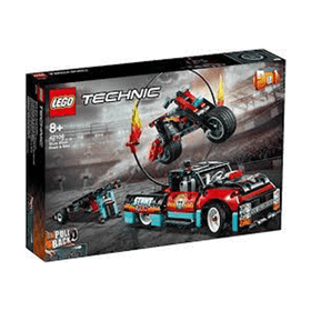 Lego Technic 42106 Gösteri Kamyoneti ve Motosikleti