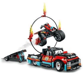 Lego Technic 42106 Gösteri Kamyoneti ve Motosikleti