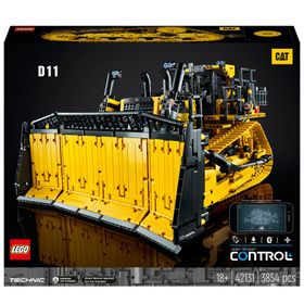 Lego Technic Cat D11T Buldozer 42131 Yetişkinler İçin Simgeleşmiş bir İnşaat Makinesinin Aslına Uygun Model Yapım Seti