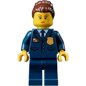 Lego TWN406 City Police Officer Female Minifigür