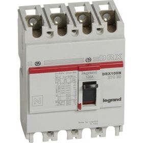 Legrand 027038 Drx 100N 4 Kutuplu 20 kA 100 A Sabit Tip Kompakt Şalter