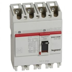 Legrand 027038 Drx 100N 4 Kutuplu 20 kA 100 A Sabit Tip Kompakt Şalter