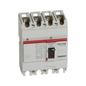Legrand 027038 Drx 100N 4 Kutuplu 20 kA 100 A Sabit Tip Kompakt Şalter