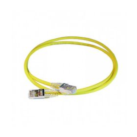 Legrand 051551 Cat6A S-FTP HD Patch Cord LSZH Sarı 1 m Ağ Kablosu