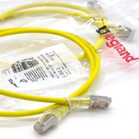 Legrand 051551 Cat6A S-FTP HD Patch Cord LSZH Sarı 1 m Ağ Kablosu