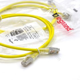 Legrand 051551 Cat6A S-FTP HD Patch Cord LSZH Sarı 1 m Ağ Kablosu