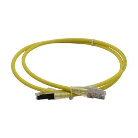 Legrand 051551 Cat6A S-FTP HD Patch Cord LSZH Sarı 1 m Ağ Kablosu
