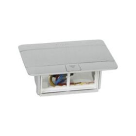 Legrand 054011 4 Modül Mat Alüminyum Donalabilir Masa Döşeme Altı Buat