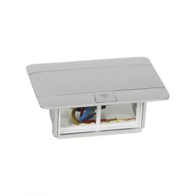 Legrand 054011 4 Modül Mat Alüminyum Donalabilir Masa Döşeme Altı Buat