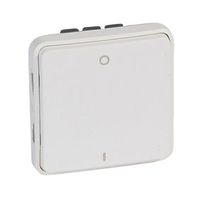 Legrand 070727 Plexo Beyaz IP55 Çift Kutuplu Antimikrobiyel Anahtar