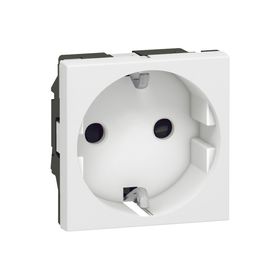 Legrand 077211-278211L Armada Beyaz Çocuk Korumalı Topraklı Otomatik Bağlantılı Priz